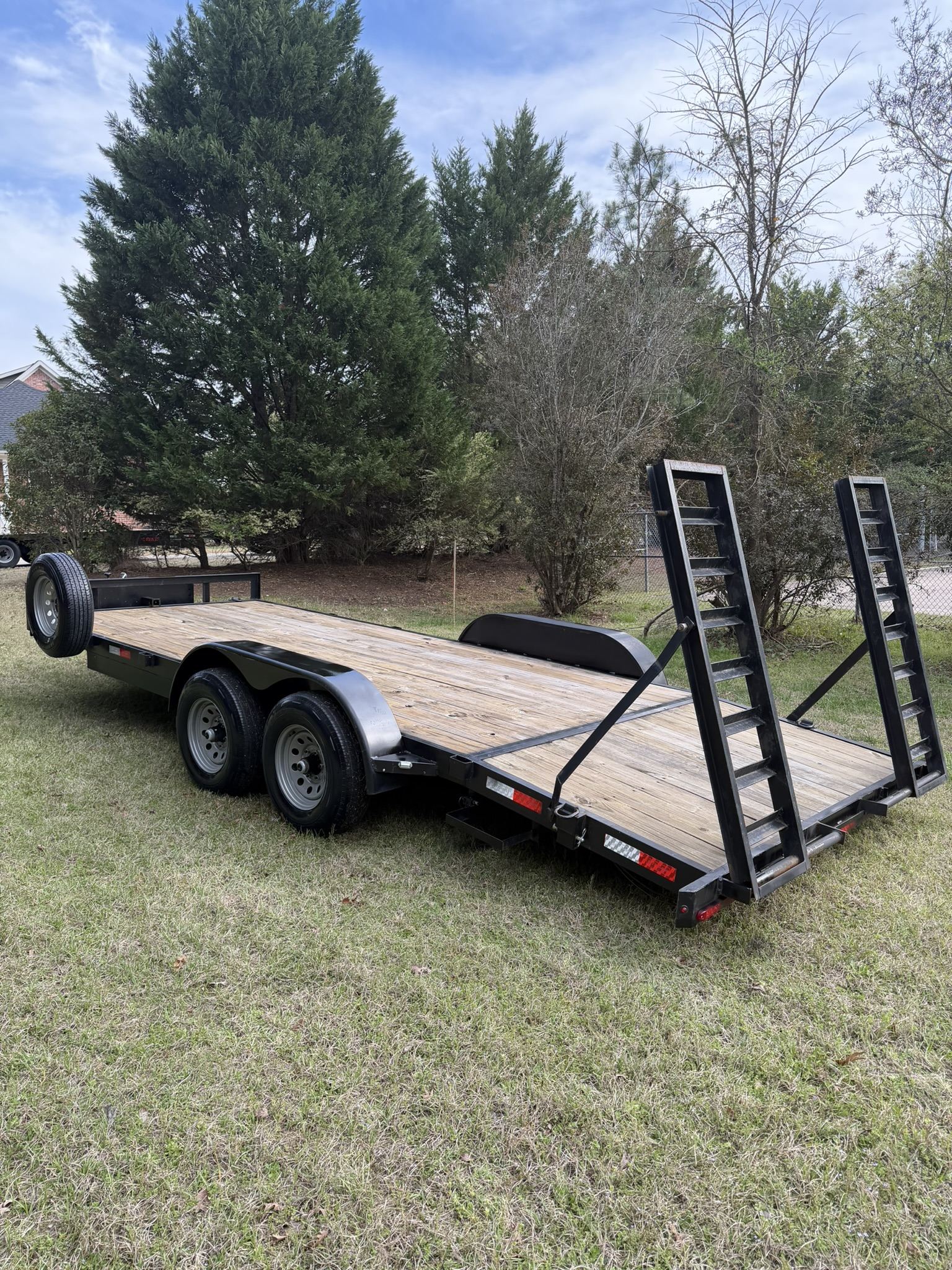 Car Hauler Trailer opposite side profile