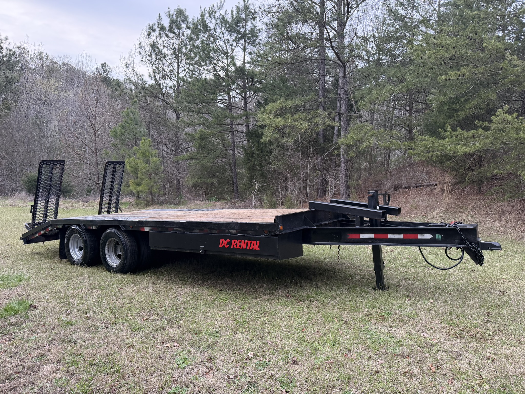 8' x 20' Deckover Flatbed Trailer